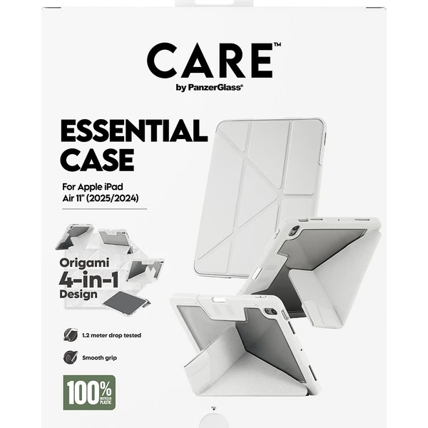 PanzerGlass® CARE 4v1 Essential pouzdro Apple iPad Air 11" (2025/2024) šedé - Pouzdra - Obrázek X1XL000K01