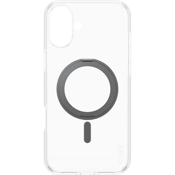 PanzerGlass® CARE kryt Apple iPhone 16 Plus MagSafe KickStand čirý/černý - Pouzdra - Obrázek X208000P01