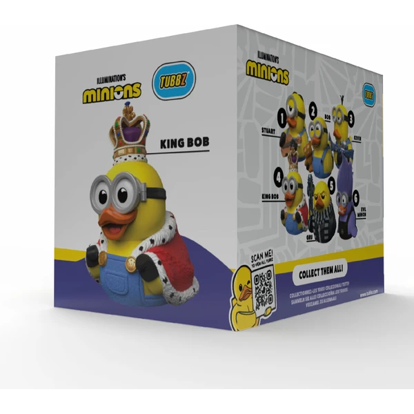 Tubbz kachnička Minions - King Bob - Figurky - Obrázek X20K000K01