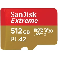 SanDisk micro SDXC karta 512GB Extreme + adaptér - Paměťové karty
