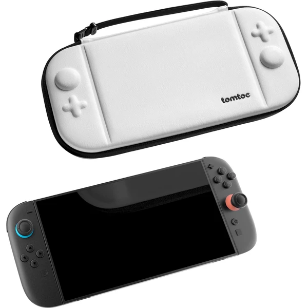 Tomtoc FancyCase cestovní pouzdro pro Nintendo Switch 2 bílé - Pouzdra - Obrázek X2JE000O01