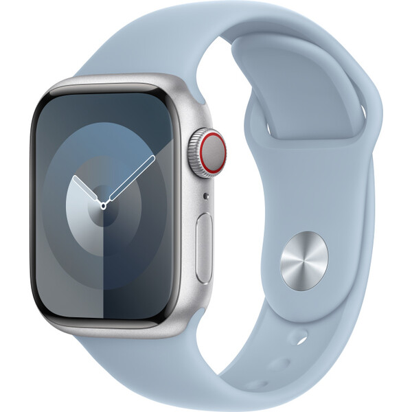 Apple 38/40/41mm světle modrý sportovní řemínek M/L