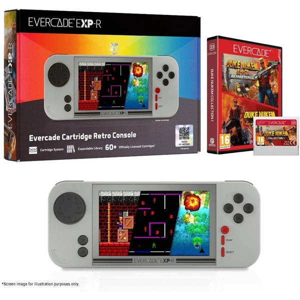 Evercade EXP-R and Duke Nukem Collection 1 - Retro konzole - Obrázek X2MJ000K01