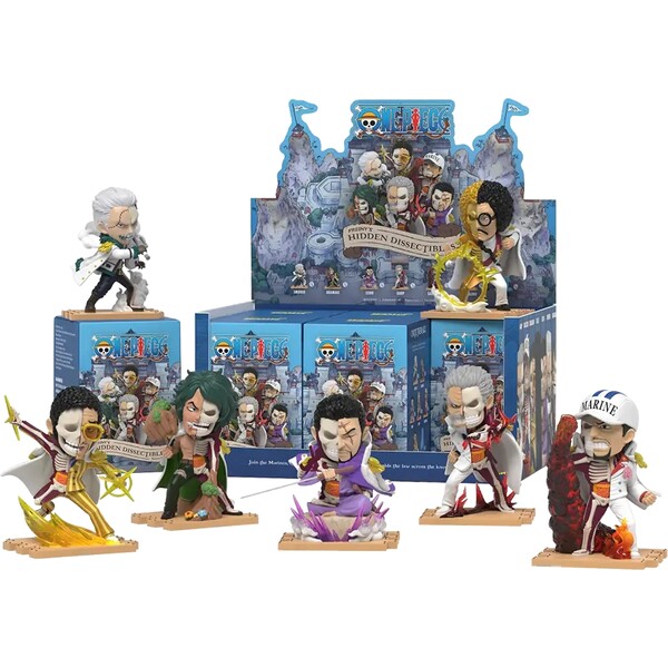 Blindbox figurka Mighty Jaxx Freeny's Hidden Dissectibles One Piece Series 8  - Marines Edition