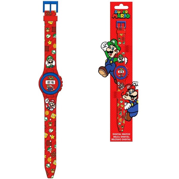 Coriex digitální hodinky dětské Super Mario