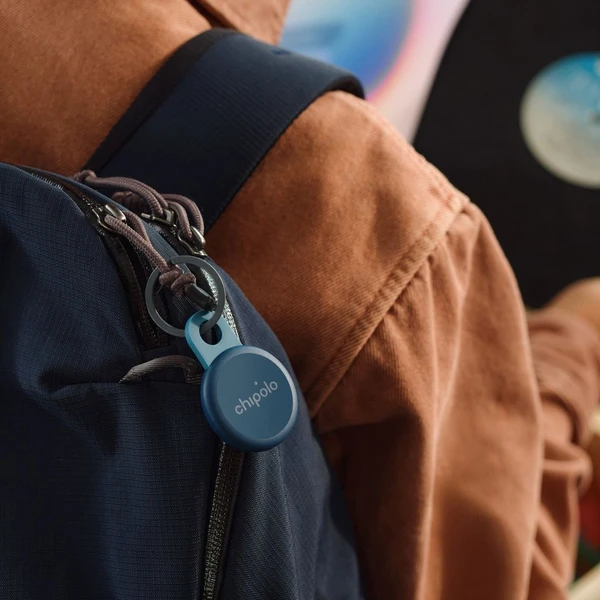 Chipolo LOOP Bluetooth lokátor tmavě modrý - Lokátory - Obrázek X3DJ000K01