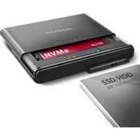 AXAGON ADSA-CC USB-C NVMe M.2 SSD 2.5'/3.5 SSD/HDD adaptér - Externí boxy