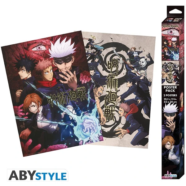 Set 2 plakátů Jujutsu Kaisen - Group & Schools (52x38 cm) - Plakáty - Obrázek X3VD300401