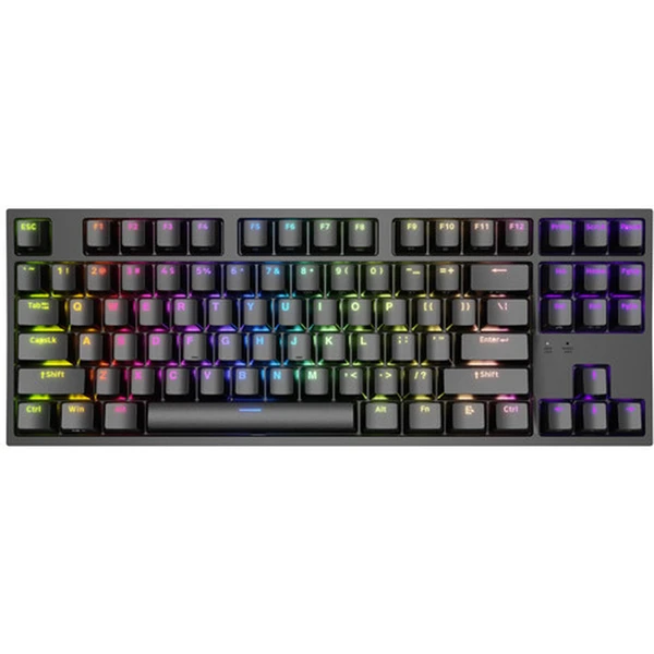 Genesis THOR 404 herní mechanická klávesnice Gateron Yellow Pro/US layout/Černá - Klávesnice - Obrázek X4M0000P01