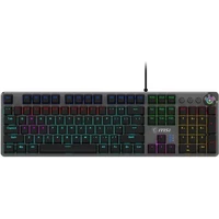 MSI Forge GK310 Red herní klávesnice (CZ/SK) černá - Klávesnice
