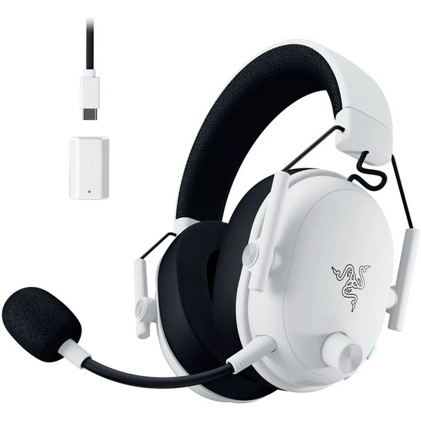 Razer BlackShark V3 bílé - Sluchátka - Obrázek X4TF000K01