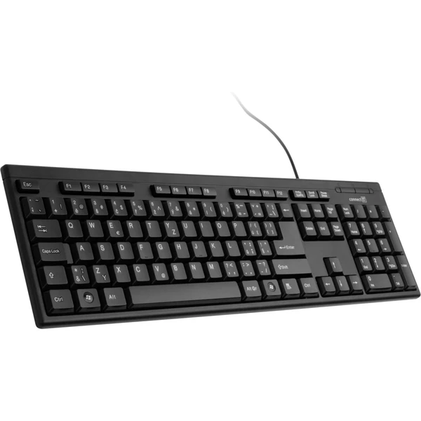 CONNECT IT kancelářská klávesnice CZ/SK černá - Klávesnice - Obrázek X4UFF00101