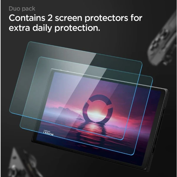 Spigen Glass tR Slim tvrzené sklo 2 Pack Lenovo Legion Go - Ochranné folie a skla - Obrázek X4Y2000L01
