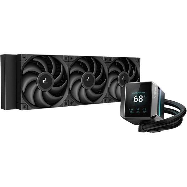 DEEPCOOL MYSTIQUE 360 R-LX750-BKDSNMP-G-1 Černá