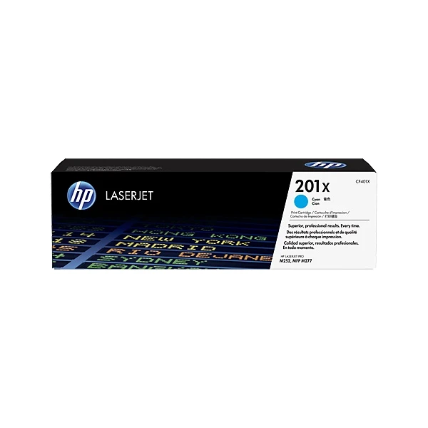 HP CF401X č. 201X Azurová originální - Tonery - Hlavní obrázek