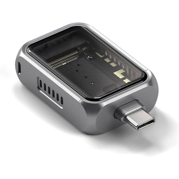 Satechi Mini NVMe SSD Enclosure vesmírně šedá - Čtečky paměťových karet - Obrázek X5BF000O01