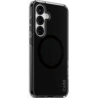 PanzerGlass® CARE kryt Samsung Galaxy S25 Smokey kouřový/černý QI - Pouzdra