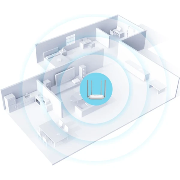 Mercusys MW325R Wi-Fi 4 router bílý - Routery - Obrázek X5R7300401