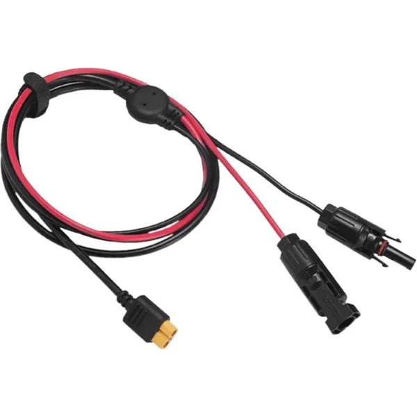 EcoFlow napájecí kabel ze solárního panelu do XT60i 5m černý - Kabely a redukce - Obrázek X5XG000N01