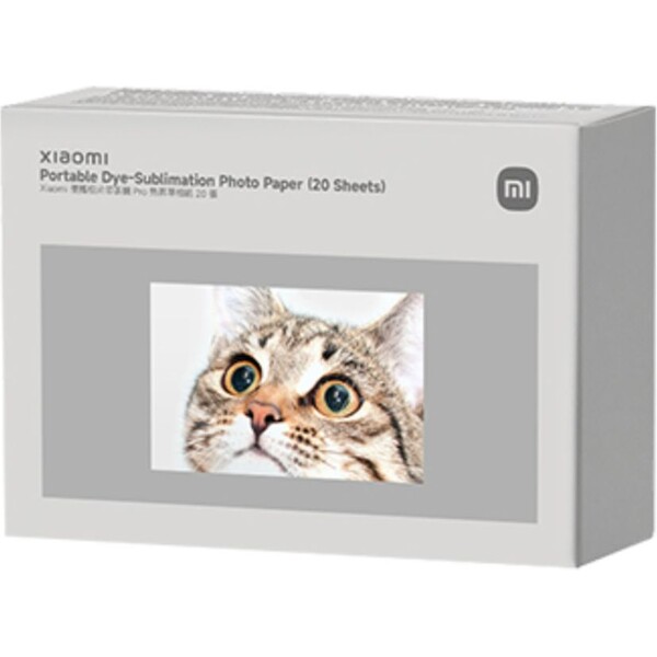 Xiaomi Portable Dye-Sublimation Photo Paper (20 Sheets)