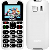 EVOLVEO EasyPhone mobilní telefon pro seniory s nabíjecím stojánkem bílý - Mobilní telefony