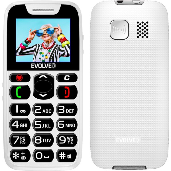 Evolveo EP-500 EasyPhone Bílá