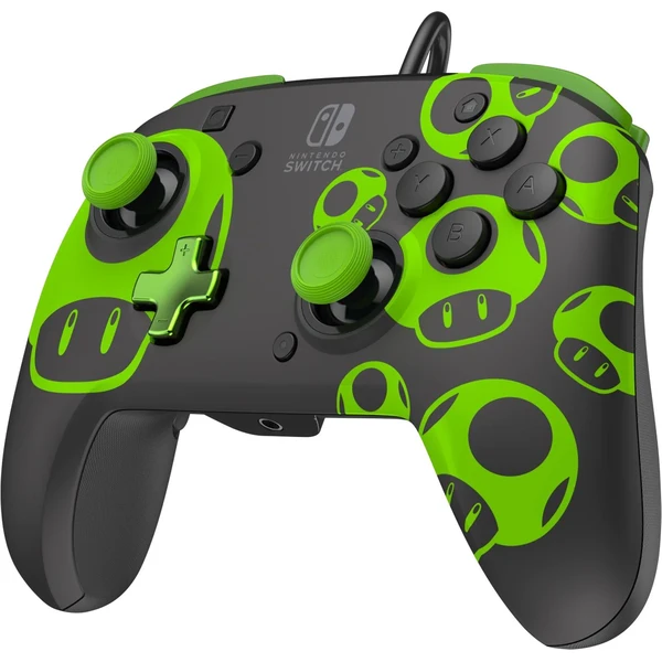 PDP Padwired Rematch drátový ovladač GITD - Mario 1Up (Switch) - Herní ovladače - Obrázek X6B6000O01