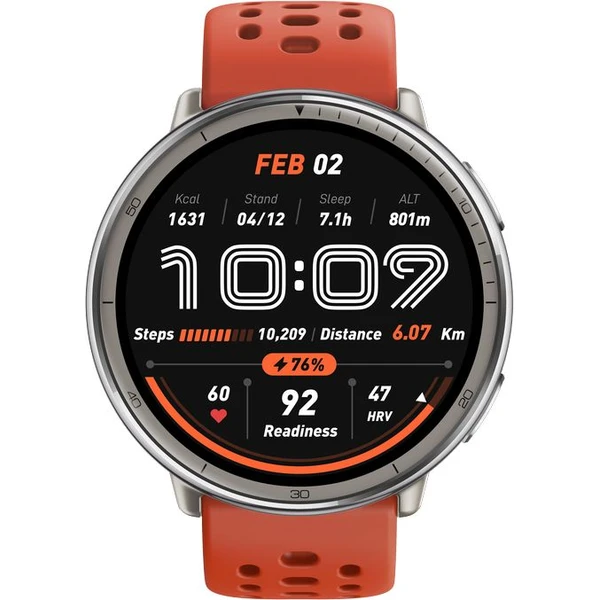 Amazfit Active 2 NFC kožené chytré hodinky černé (Další) - Chytré hodinky - Obrázek X6IC000O01