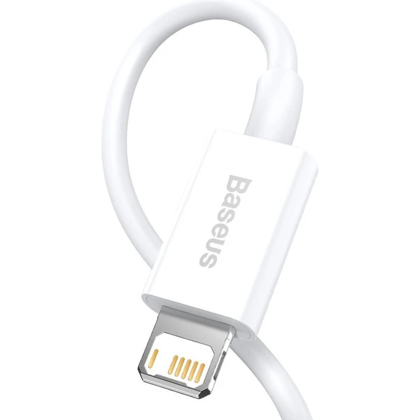 Baseus Superior USB-A/Lightning napájecí kabel 1m bílý - Kabely a redukce - Obrázek X76E300401