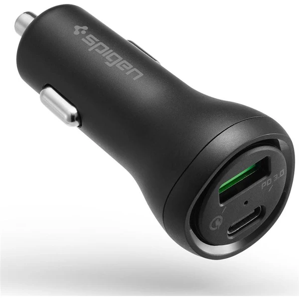 Spigen Car Charger F31QC USB-C nabíječka do auta, PD, QC, 48W, černá - Nabíječky - Obrázek X7C5000L01