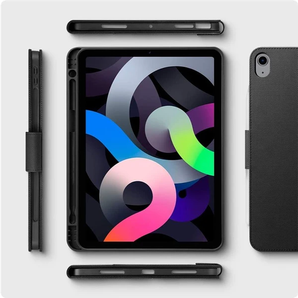 Spigen Liquid Air Folio pouzdro Apple iPad Air 10,9 (20/22), 11" (24/25/26) černé - Pouzdra - Obrázek X7E2F00101