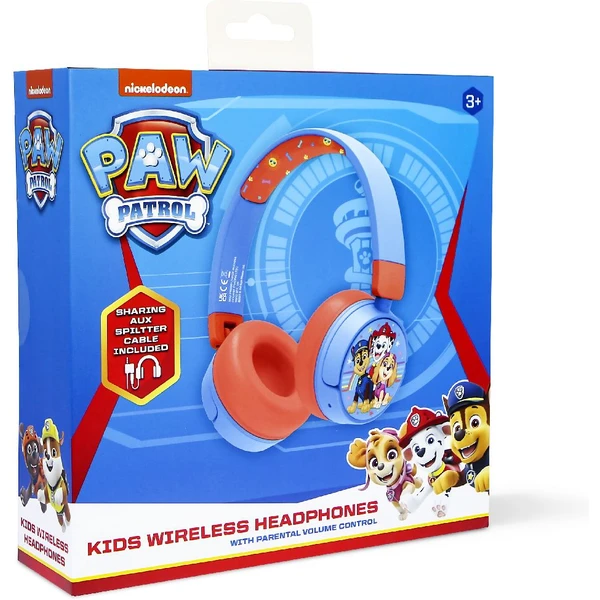 OTL bezdrátová sluchátka dětská s motivem PAW Patrol - Sluchátka - Obrázek X7M2G00101