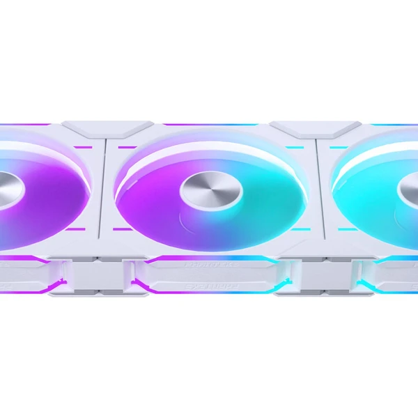 PHANTEKS D30 PWM Reverse Airflow D-RGB 3x120mm bílý - Ventilátory pro PC - Obrázek X7SC000J01
