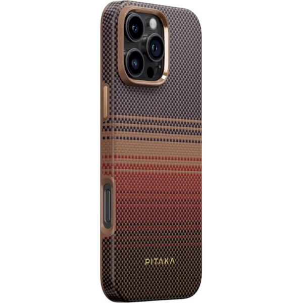 Pitaka MagEZ Case Pro 4 MagSafe kryt iPhone 16 Pro Sunset