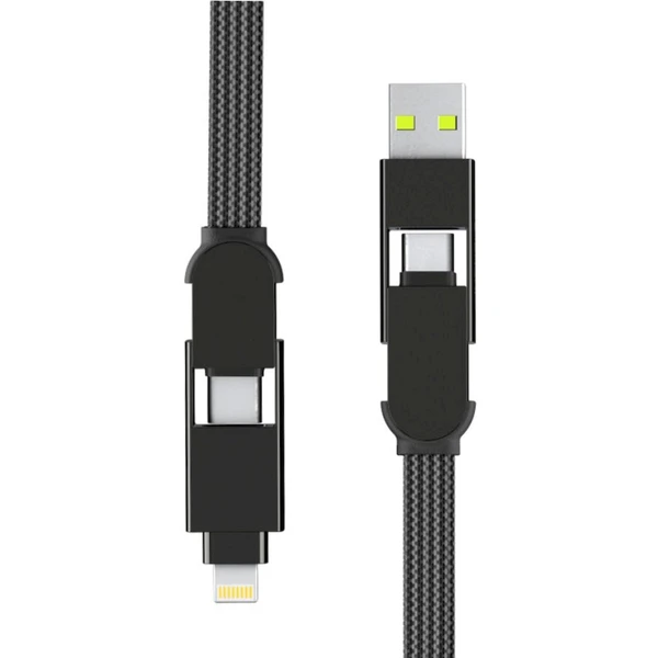 Rolling Square inCharge XL 6v1 napájecí kabel 100W 3m černý - Kabely a redukce - Obrázek X88K000K01