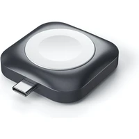 Satechi USB-C magnetický nabíjecí dock pro Apple Watch vesmírně šedý - Nabíječky