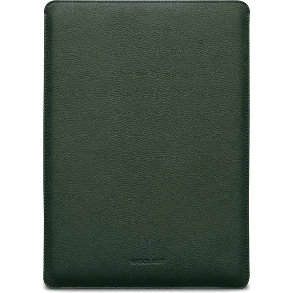 Woolnut kožené Sleeve pouzdro pro 15" MacBook Air tmavě zelené - Pouzdra - Obrázek X8SR100501