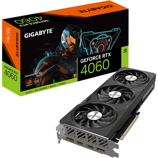 GIGABYTE NVIDIA GeForce RTX 4060 GAMING OC 8G - Grafické karty - Obrázek X8Z2000701