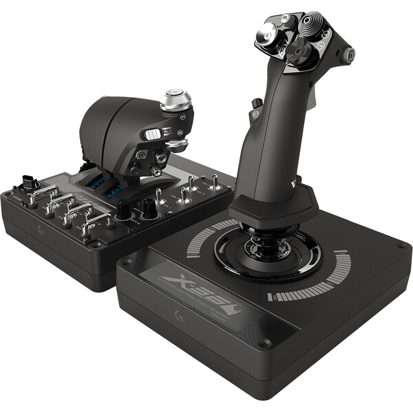 Logitech G X56 HOTAS RGB Throttle and Stick Simulation Controller 945-000059 Černá