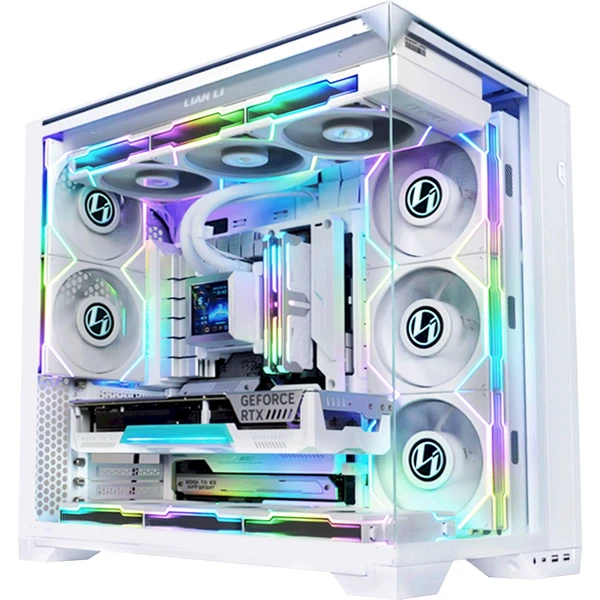 Lian Li O11 Vision Compact Tempered Glass bílá - Počítačové skříně - Obrázek X91O000K01