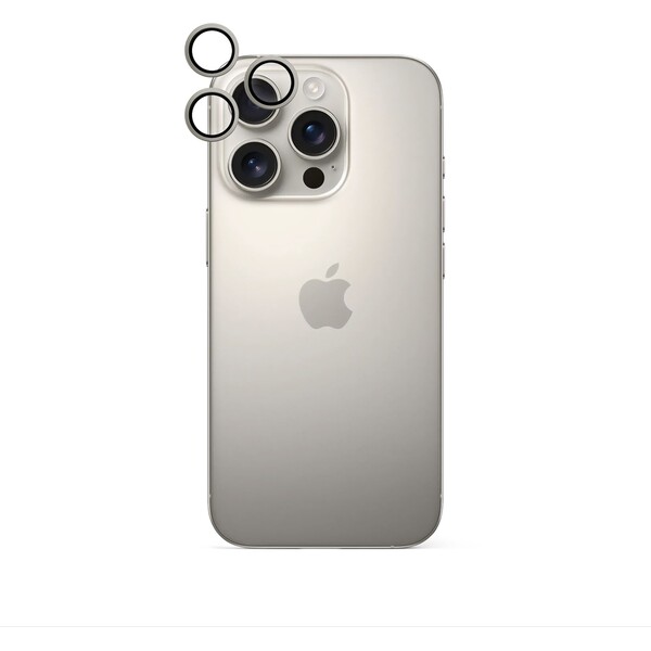 iWant ochrana čoček na kameru Apple iPhone 16 Pro/16 Pro Max přírodní titan Přírodní titan