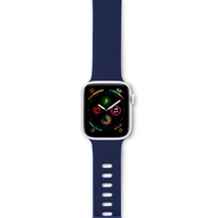 EPICO Silicone řemínek Apple Watch 38/40mm modrý - Řemínky