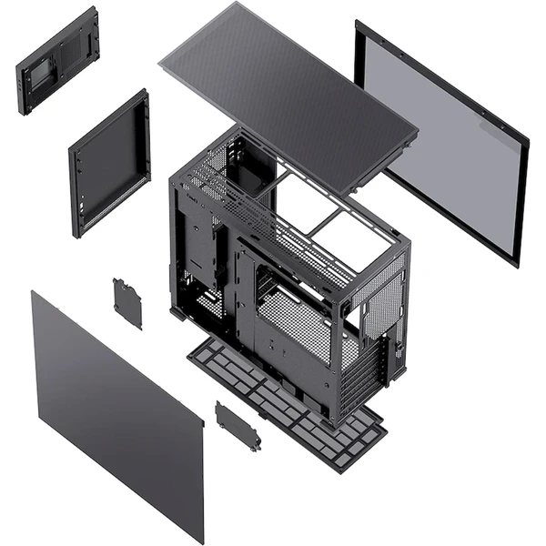 Jonsbo D41 Screen černá - Počítačové skříně - Obrázek X9UD000K01