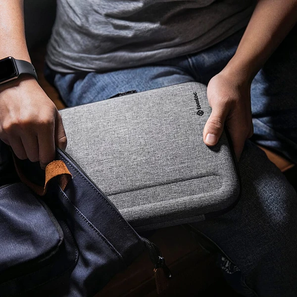 tomtoc Smart Briefcase 10,9'' iPad Air / 11'' iPad Pro šedá - Brašny - Obrázek XA54100501
