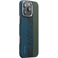 Pitaka x Aries Tactile Woven Case kryt iPhone 16 Pro Credit card - Pouzdra