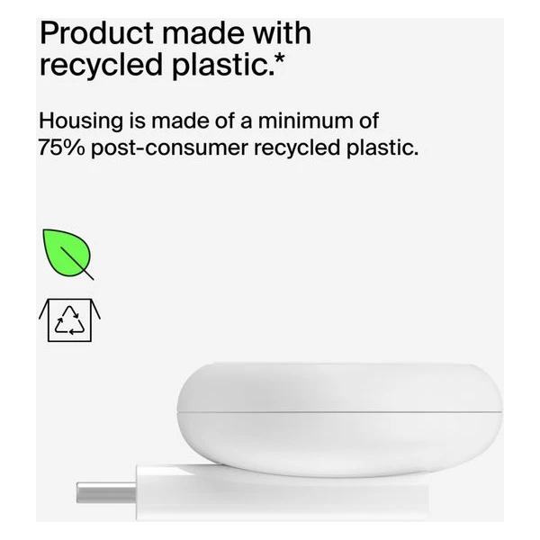 Belkin BOOST CHARGE Apple Watch MFi dongle nabíječka bílá - Nabíječky - Obrázek XA8B000P01