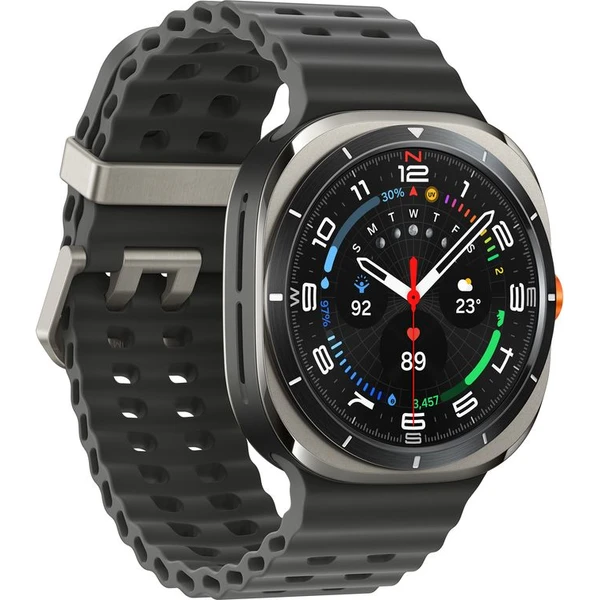Samsung Galaxy Watch Ultra (2025) LTE stříbrný titan - Chytré hodinky - Obrázek XAIE000K01