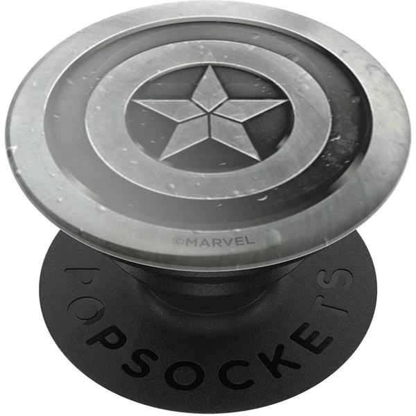 PopSockets PopGrip - Captain America Monochrome - Držáky - Hlavní obrázek