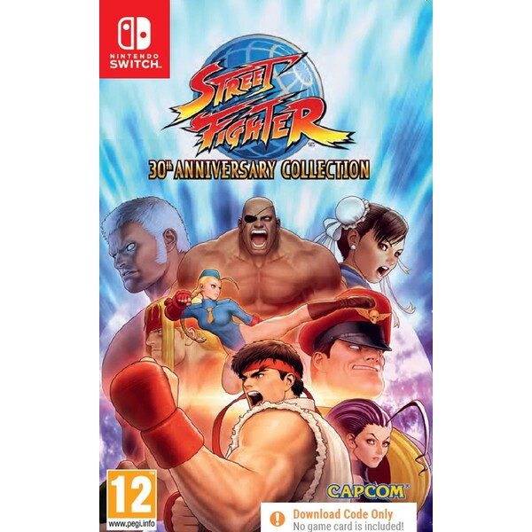 Street Fighter 30th Anniversary Collection (Code in Box)