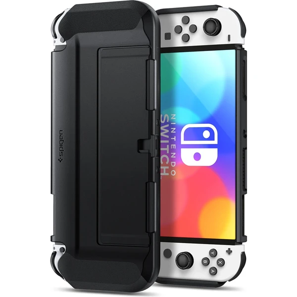 Spigen Thin Fit ochranný kryt pro Nintendo Switch OLED černý - Pouzdra - Obrázek XBK4G00101